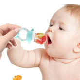 🥄Silicone Baby Feeder Spoon and Fruit Pacifier for Boys Starting Solids and Teething in Style - ThiGui